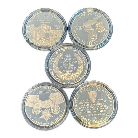 133,6g .900Ag (SPOT) Minnemynter USA