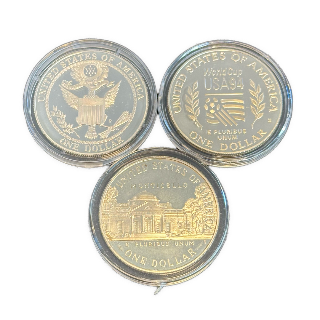 80,1g .900Ag (SPOT) USA minnemynter
