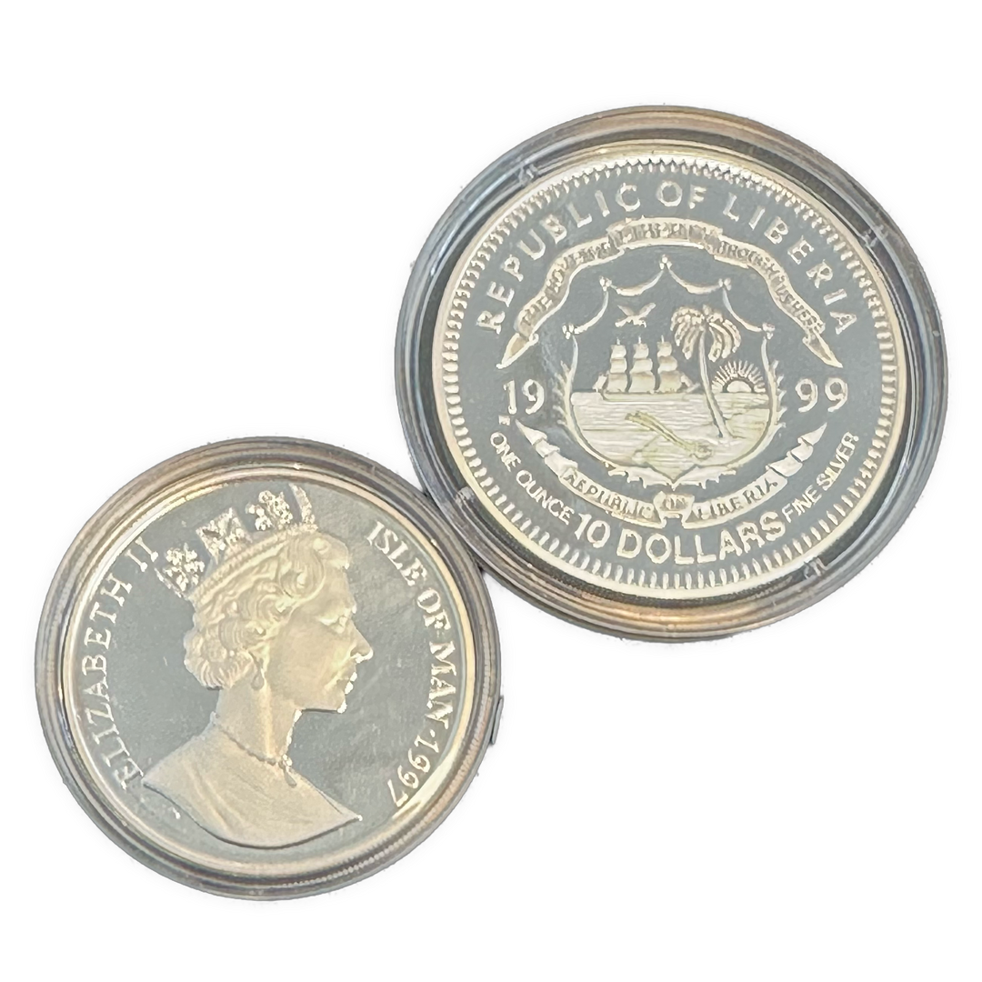 1 1/2oz .999Ag (SPOT) diverse minnemynter