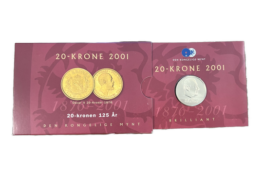20 Kr 2001 Stjernemynt