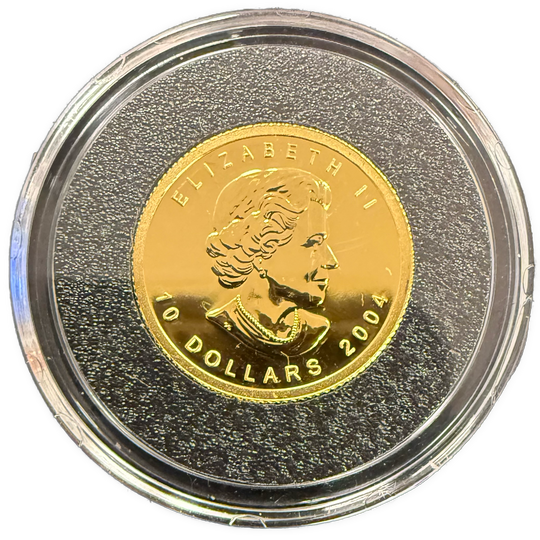 1/4oz .999Au 2004 Maple Leaf