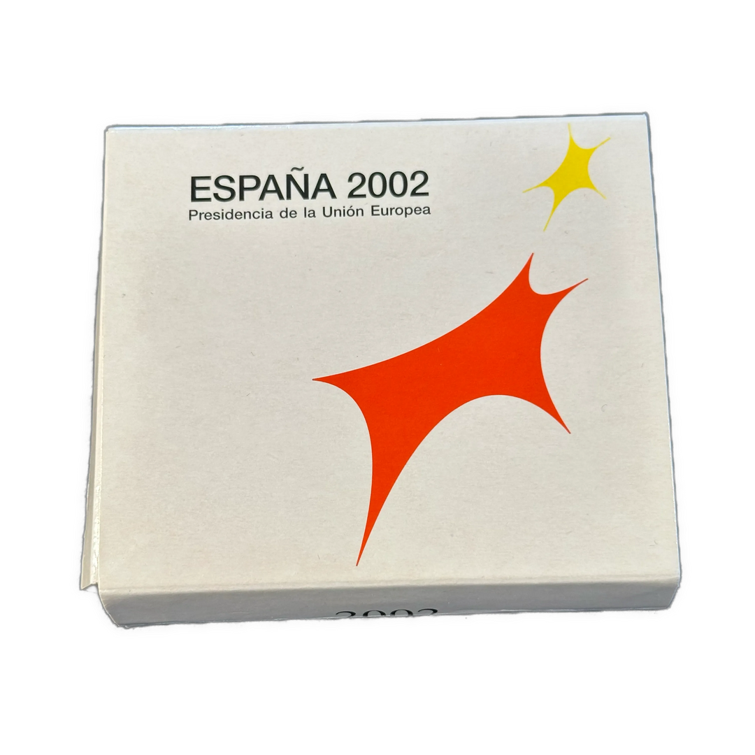 27g .925Ag (SPOT + 4%) 10 Euro spanish Presidency of the European union 2002