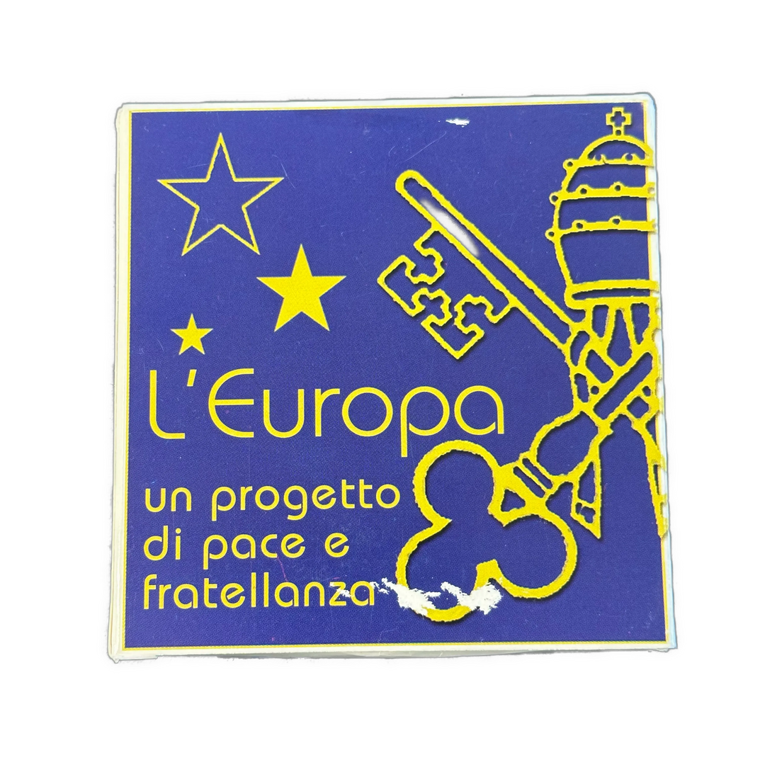 18g .925Ag 5 Euro Vatican City 2002 projekt of Peace and Unity
