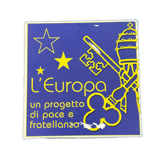 18g .925Ag 5 Euro Vatican City 2002 projekt of Peace and Unity