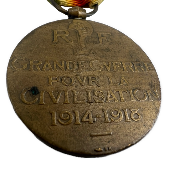 Médaille inter alliée de la Victoire 1914-18 Frankrike