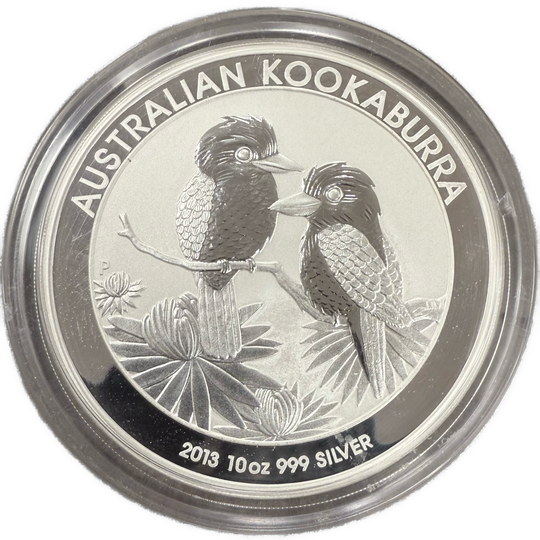 10oz .999Ag 2013 Australian Kookaburra