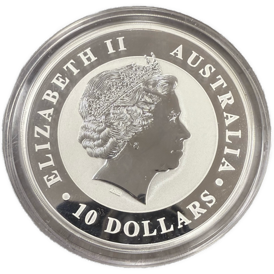 10oz .999Ag 2013 Australian Kookaburra