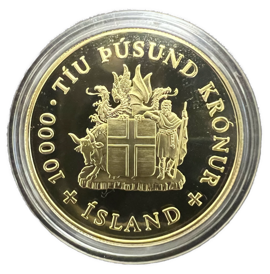1/4oz .999Au (8.65g .900) SPOT Island 2000