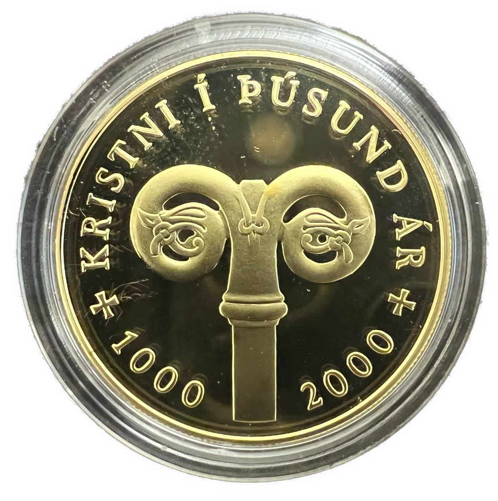 1/4oz .999Au (8.65g .900) SPOT Island 2000
