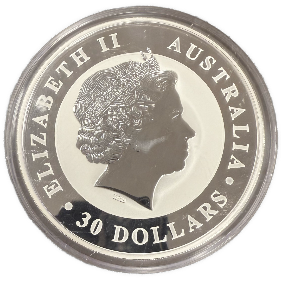 1KG .999Ag 2017 Australian Kookaburra