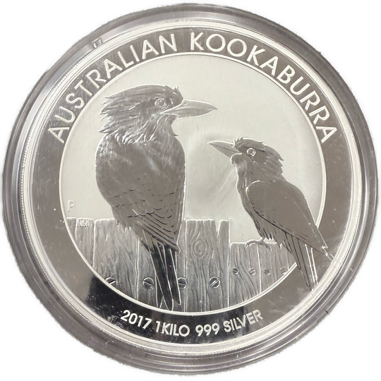 1KG .999Ag 2017 Australian Kookaburra