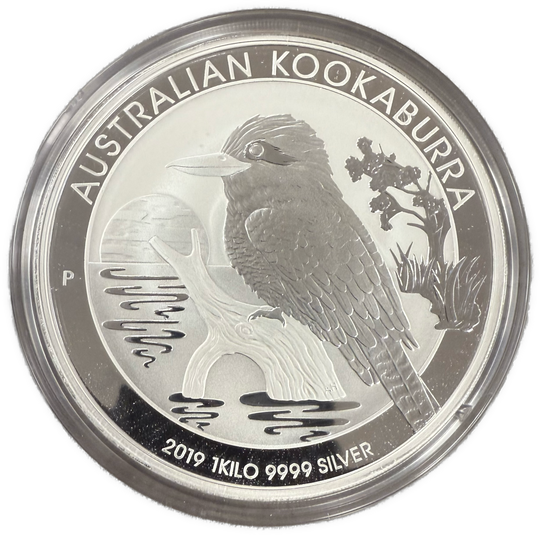 1KG .999Ag 2019 Australian Kookaburra