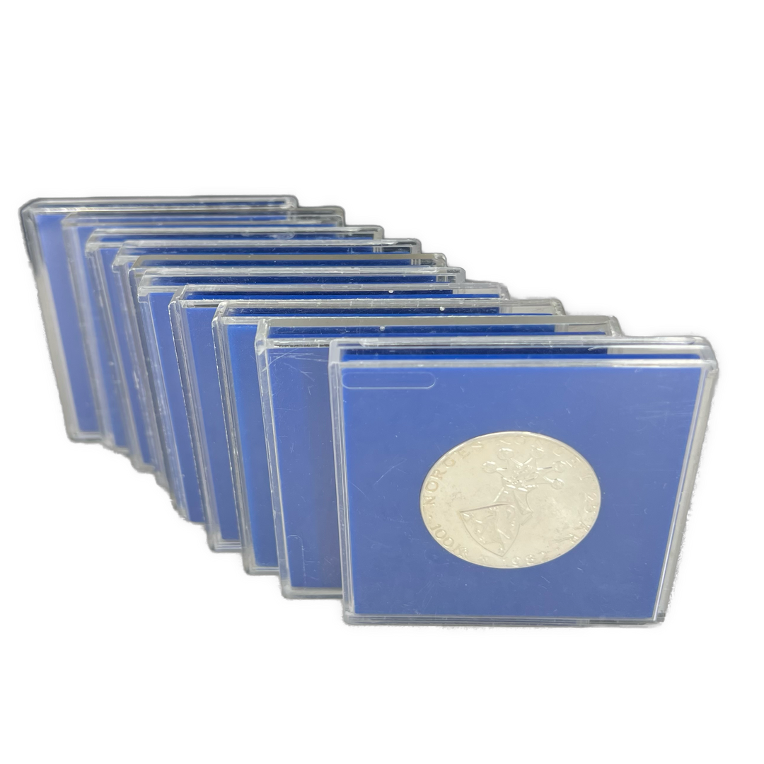 247g .925Ag (SPOT) 10stk 100KR 1982 i kassetter