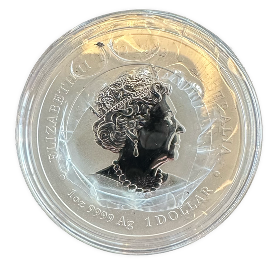 20oz .999Ag (SPOT+10%)Australia 2024 Year of the Dragon