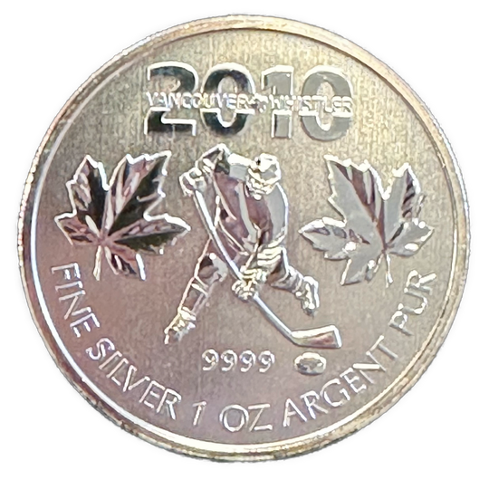 1oz .999Ag (SPOT+2%) Canada 5Dollars Vancouver OL 2010 (Forskjellige motiver/årstall)