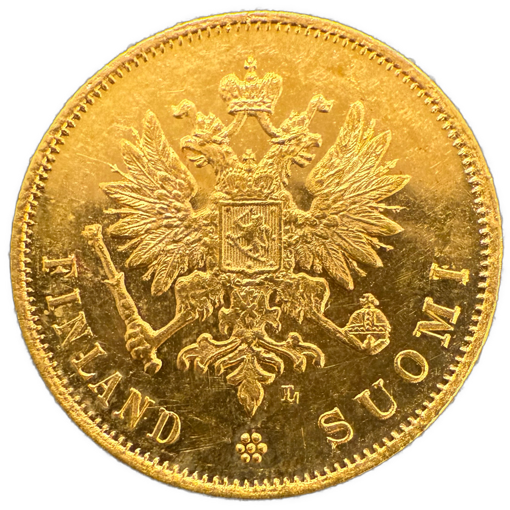 10 Markka 1904 Finland Kv.1+