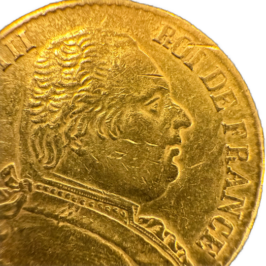 6.45g .900Au 20 Francs 1815 France Kv.1