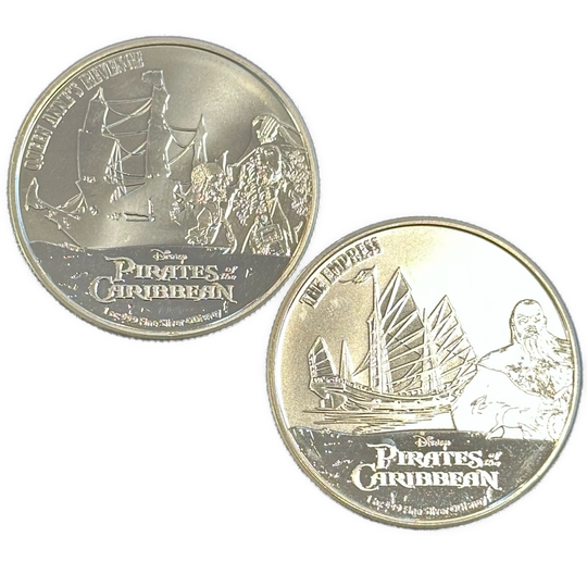 2oz .999Ag NIUE 2Dollars Pirates of the Caribbean series 21/22