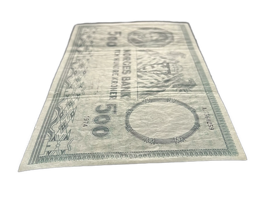 500 Kr 1974A kv.1 rift/skjønnhetsfeil