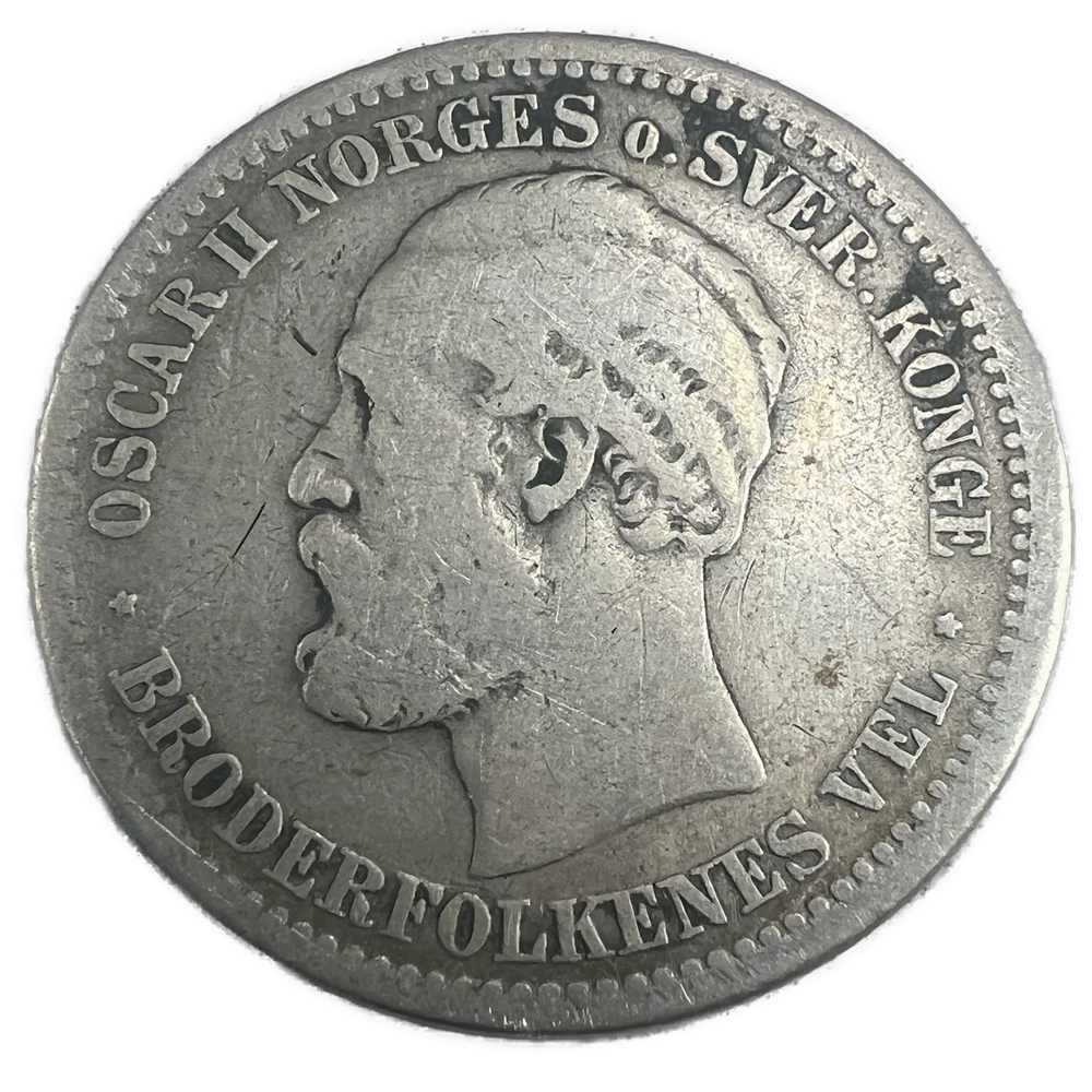 1KR 30 Skilling 1875 Kv.1