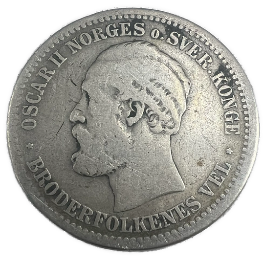 1KR 30 Skilling 1875 Kv.1