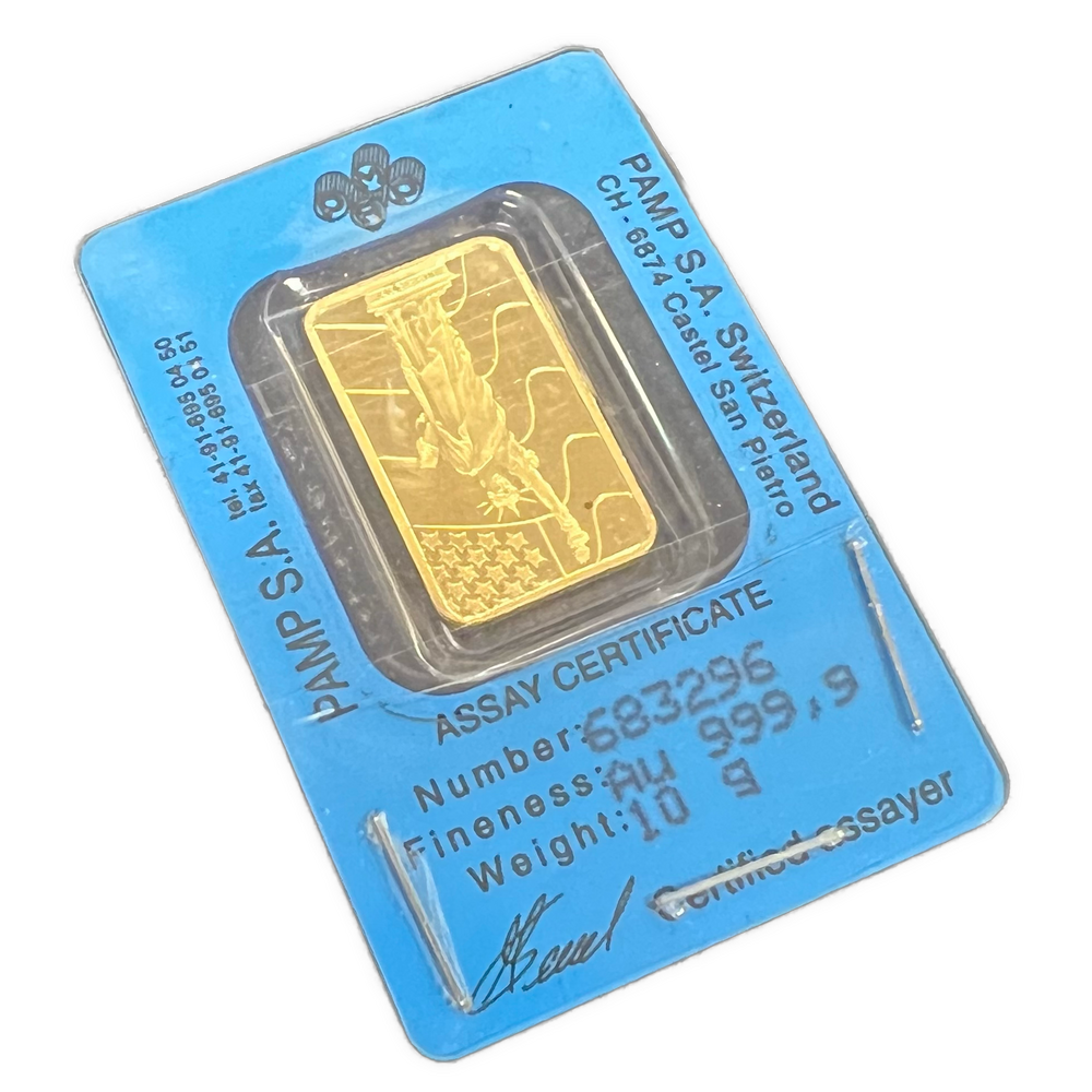 10g .999Au Pamp Suisse Barre