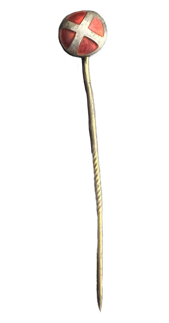 Solkors nål merke (slitt)