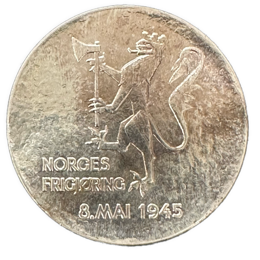 27,3g .625Ag(SPOT)200Kr Norge 1980