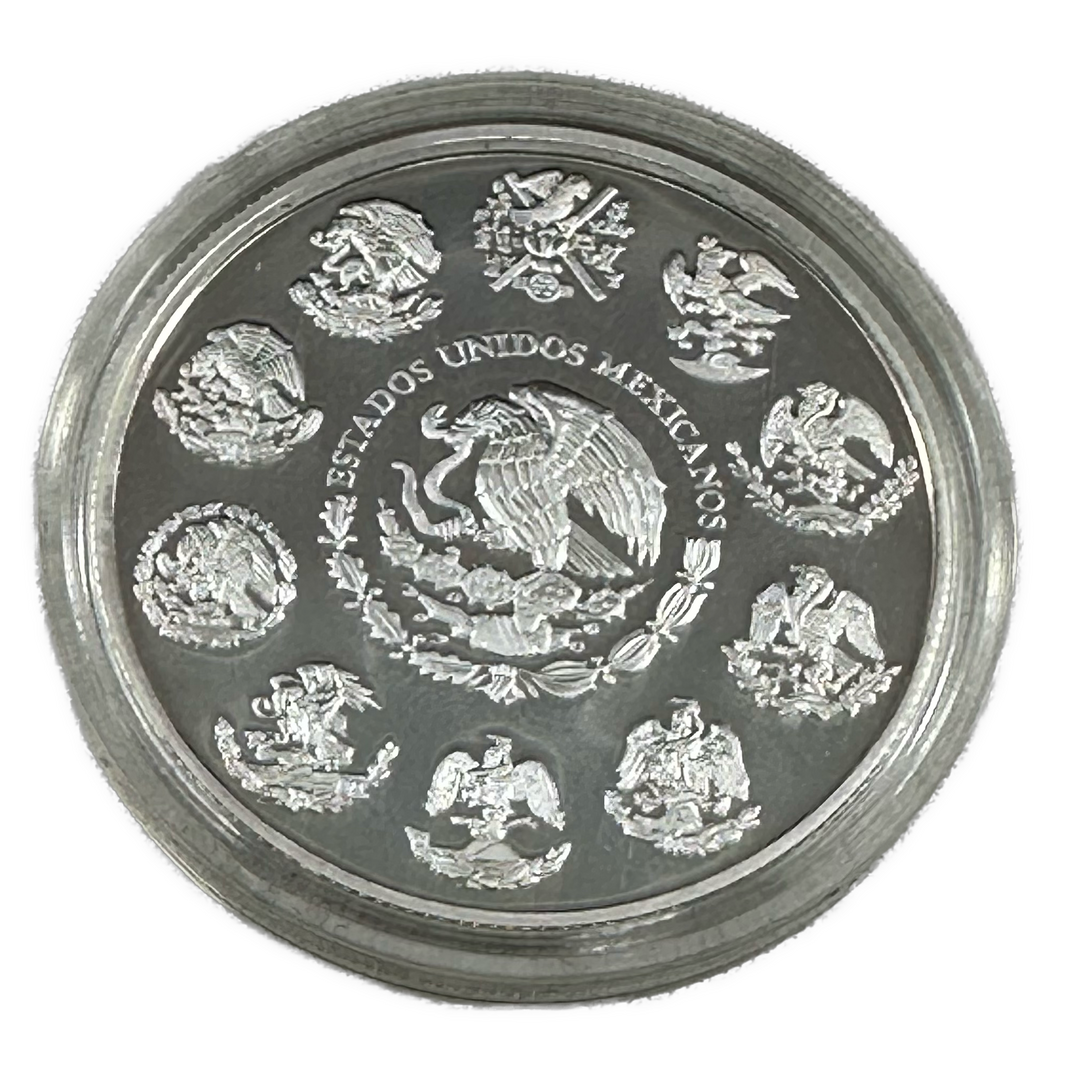 1oz .999Ag 5Pesos 1999-2000