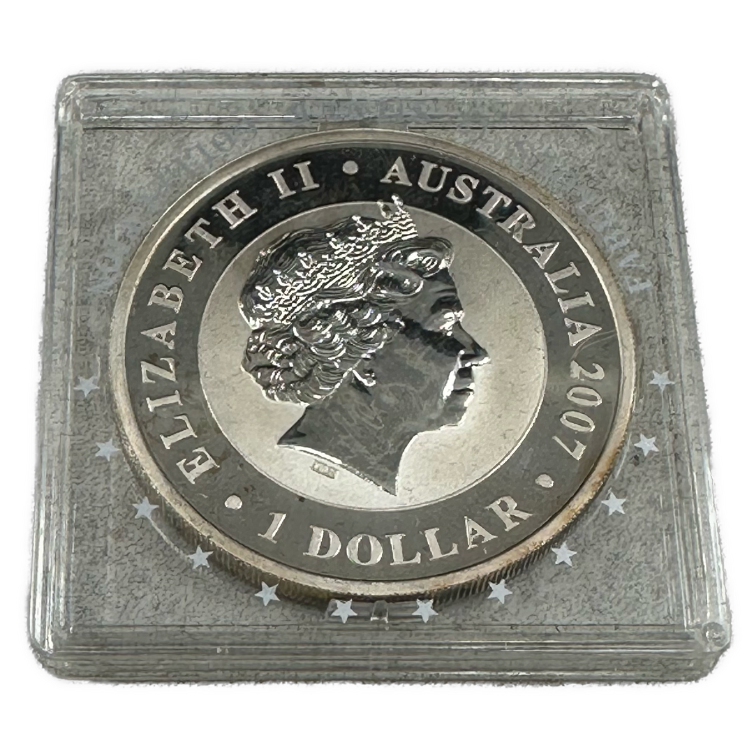1oz .999Ag Silver Koala 2007(PATINA)