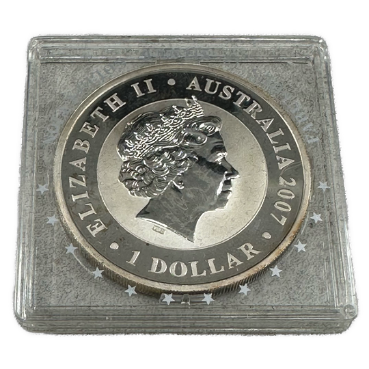 1oz .999Ag Silver Koala 2007(PATINA)