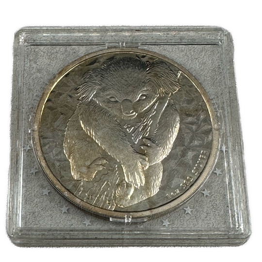 1oz .999Ag Silver Koala 2007(PATINA)