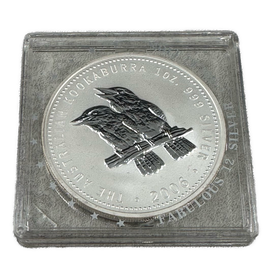 1oz .999Ag $1 Australian Kookaburra 2006