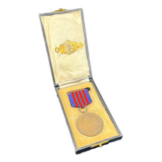 Den Kongelige Norske Marine Skyttermedalje med Gevær 2. Klasse (Mangler toppdel)