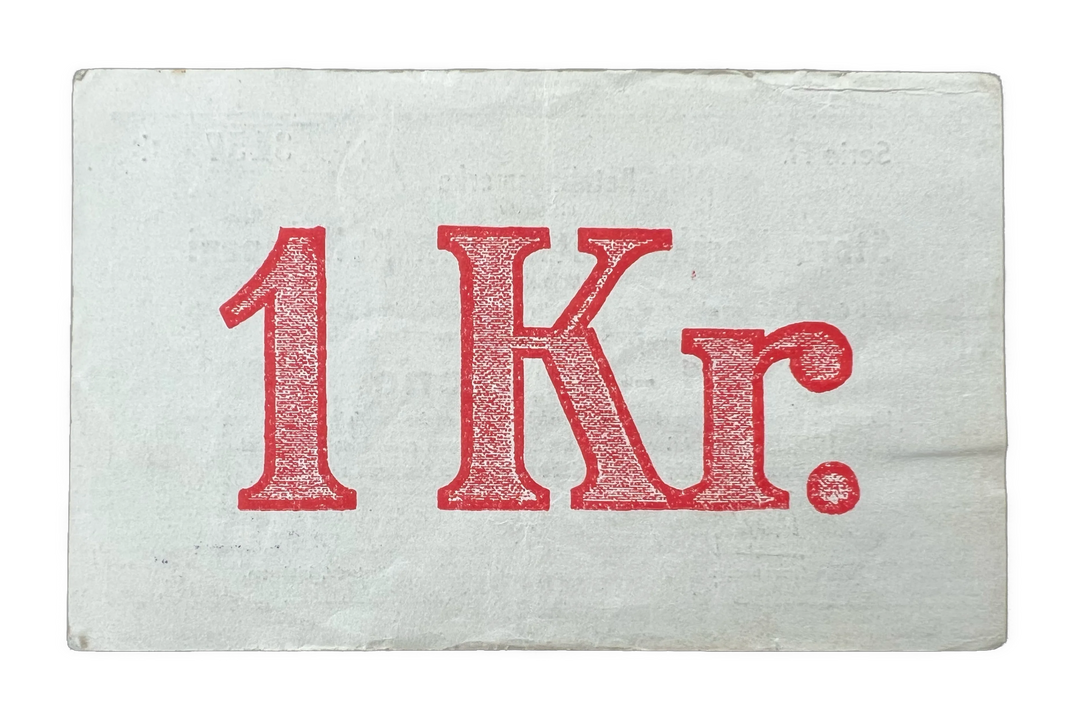 1 Kr 1952/53 Serie Ff Store Spitsbergen Kulkompani. God Kv.1