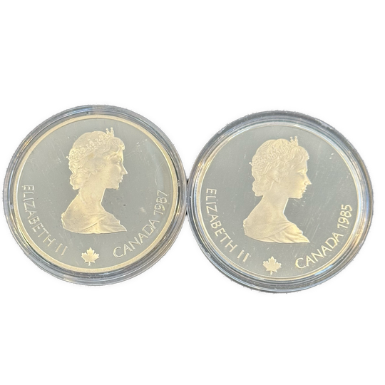 2oz .999Ag(NetWeight)20Dollar Canada 1985/87