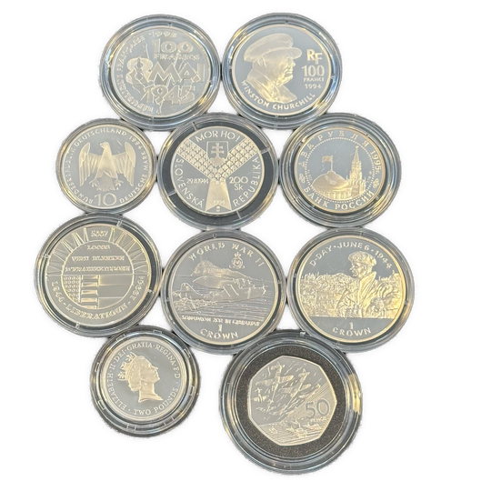 173,1g .999Ag(NetWeight)(SPOT)Sølvmynter Frigjøringsjubileet