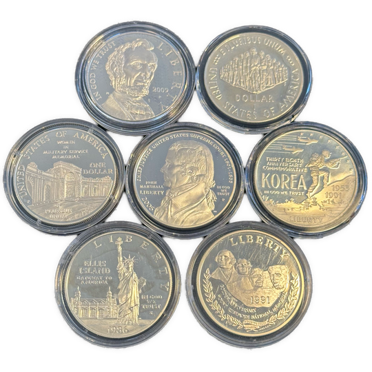 187,1g .900Ag(SPOT)Commemorative coins USA $1