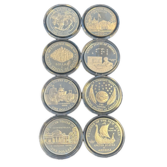 213,8g .900Ag(SPOT)Commemorative coins USA $1