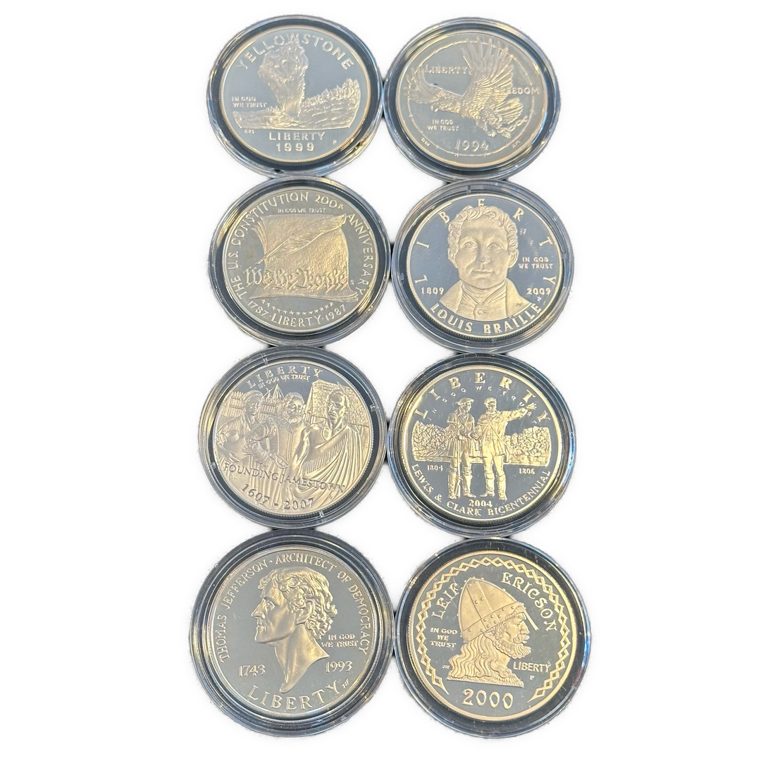 213,8g .900Ag(SPOT)Commemorative coins USA $1