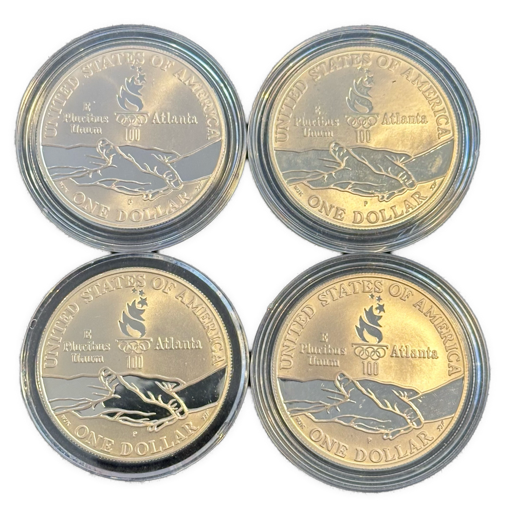 106,9g .900Ag(SPOT)commemorative coins Atlanta OL