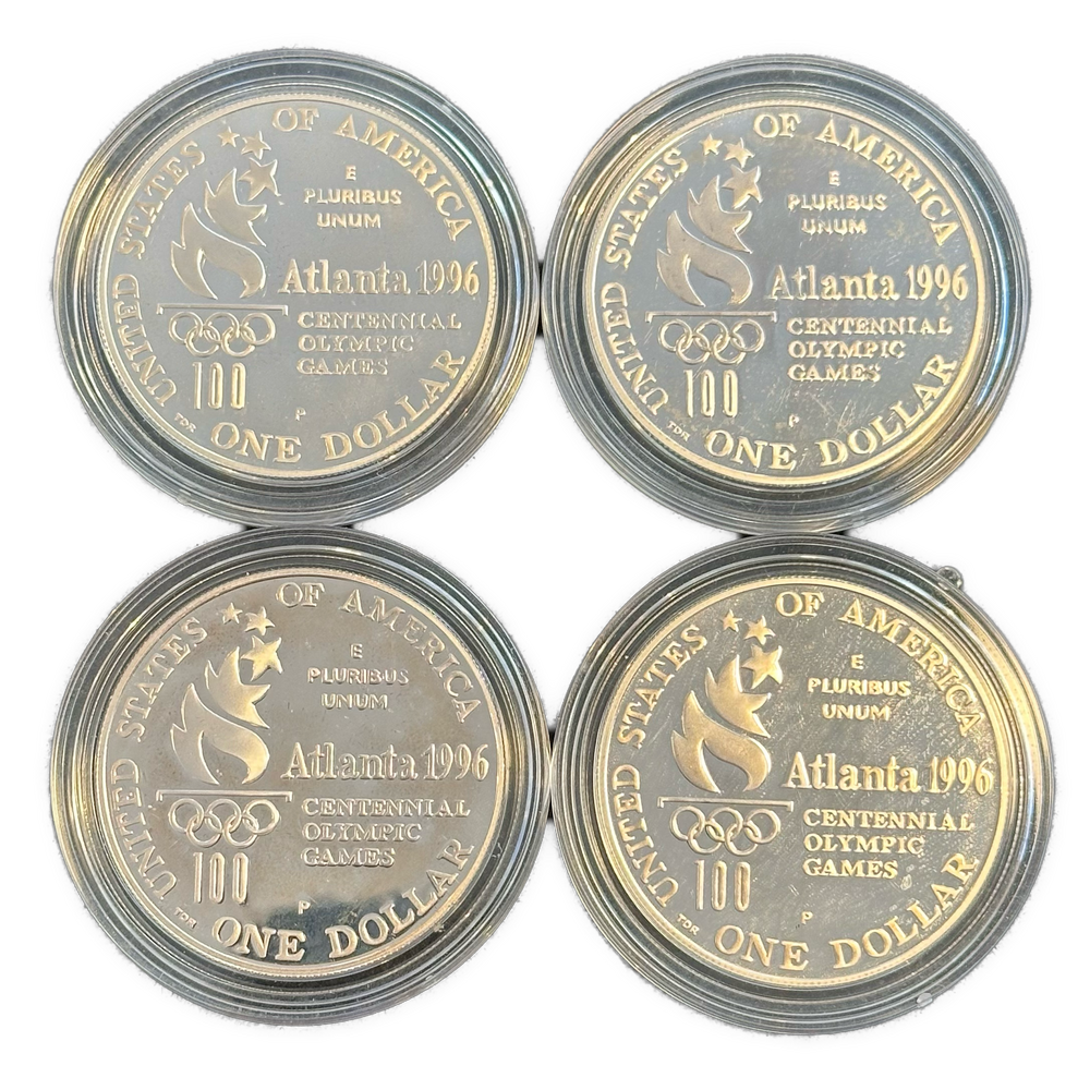 106,9g .900Ag(SPOT)Commemorative coins Atlanta OL