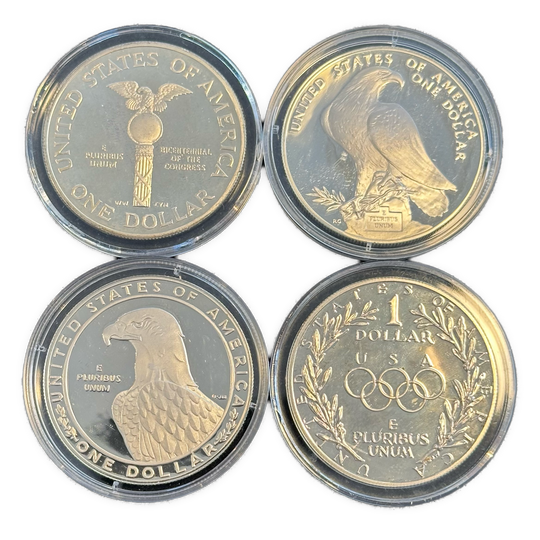 106,9g .900Ag(SPOT)Commemorative coins USA $1 OL Atlanta