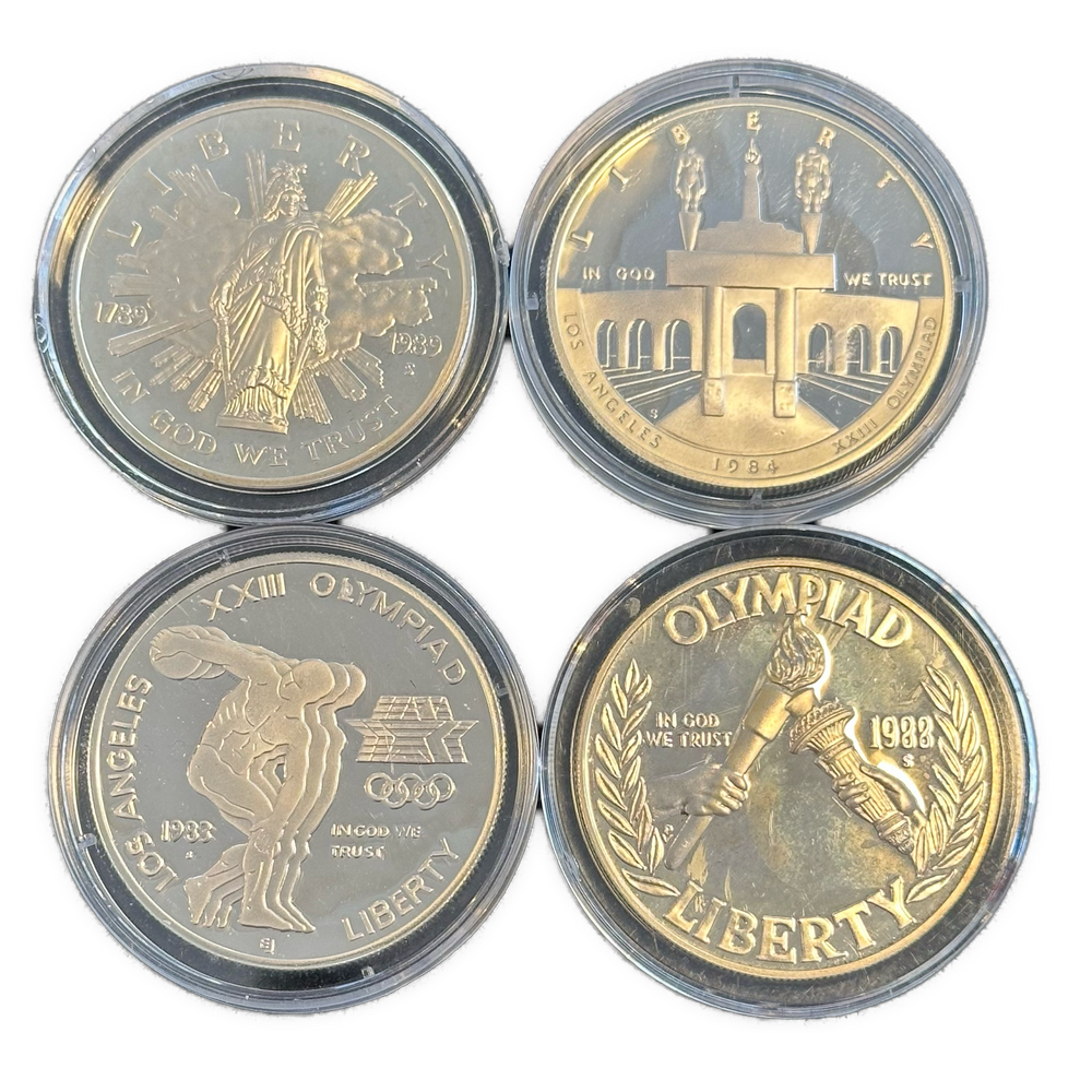 106,9g .900Ag(SPOT)Commemorative coins USA $1 OL Atlanta