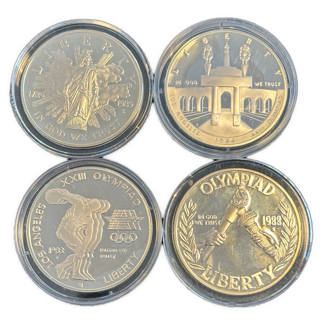 106,9g .900Ag(SPOT)Commemorative coins USA $1 OL Atlanta