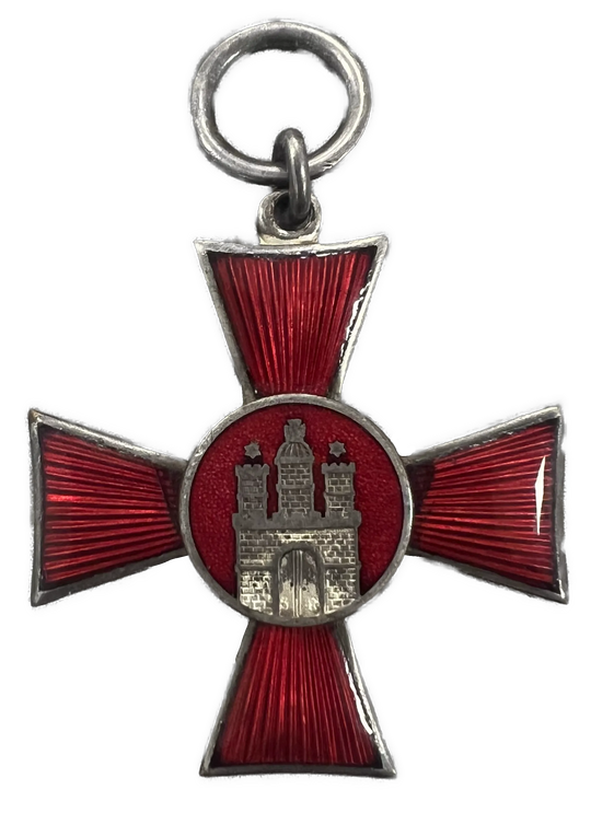 Det Hanseatiske Kors 1914 Hamburg 1.Verdenskrig