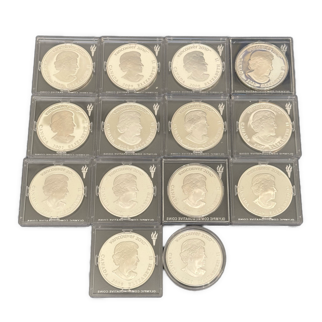 388g .925Ag(SPOT)Commemorative OL coins Vancouver 2010