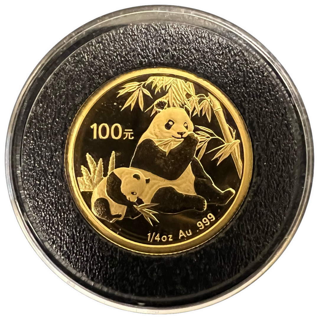 1/4oz .999Au Panda 2007