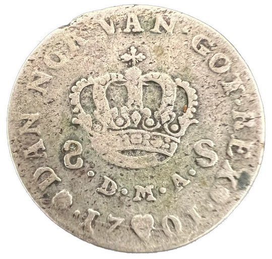 8 Skilling 1701 Danmark