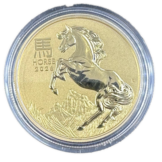 1oz .999Au Australsk Lunar Year of the horse 2026